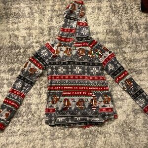 NOBO No Boundaries Cute Fox Christmas Sweater 🎄🦊